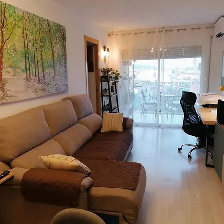 Playa 5 Min, Terraza, Ac, Wifi, Parking Appartement Calella