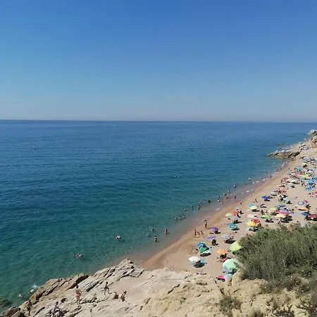 Playa 5 Min, Terraza, Ac, Wifi, Parking Apartment Calella
