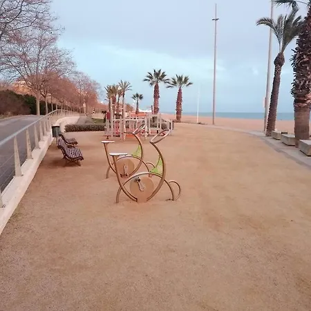 Playa 5 Min, Terraza, Ac, Wifi, Parking Apartment *